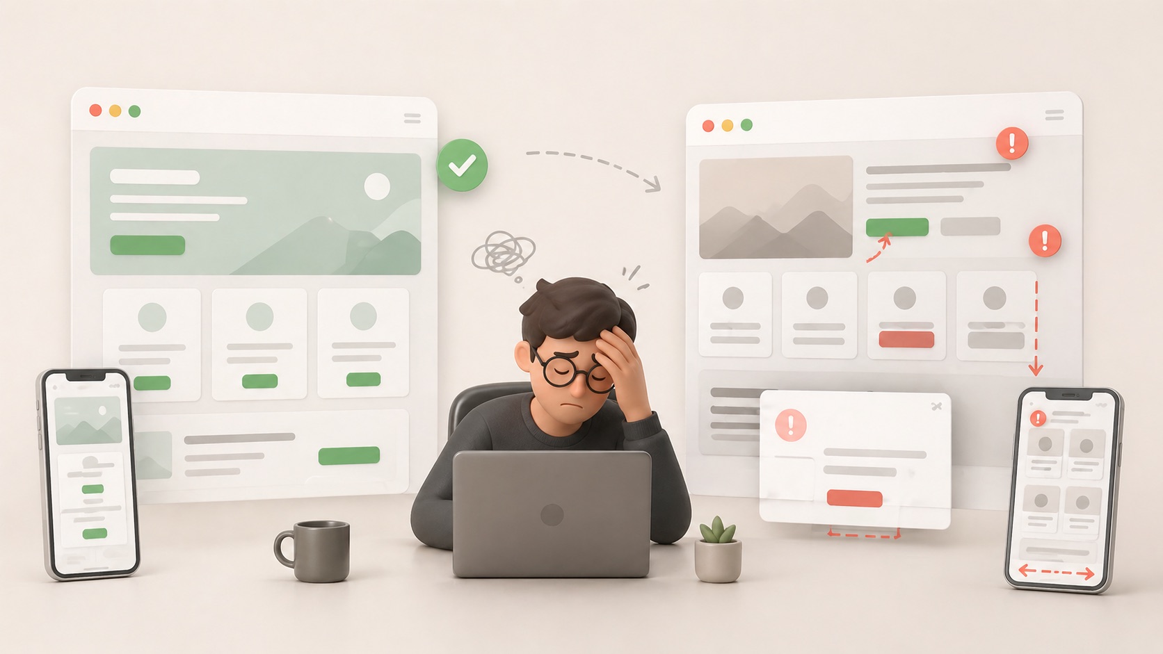 设计稿和真实页面不一致